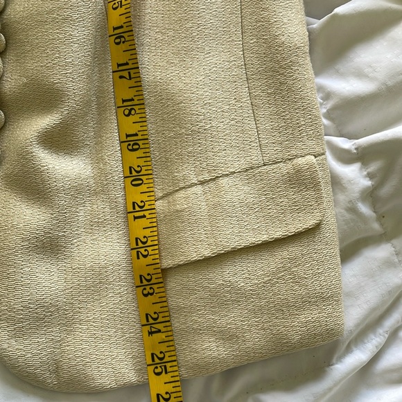 Vintage 60’s Oktavio High Class Wool Butter-Yellow Short Jacket, Size 46 EU/12US - Picture 16 of 16